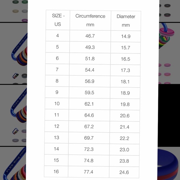 🆕 Flex Ring✨ Silicone Ring/ Interchange Bands ✨ - Picture 8 of 8